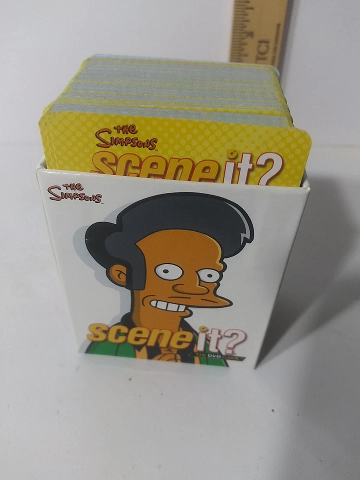 The Simpsons Scene It 2009 DVD Game Replacement Parts 175 Trivia Cards - Image 2 of 2