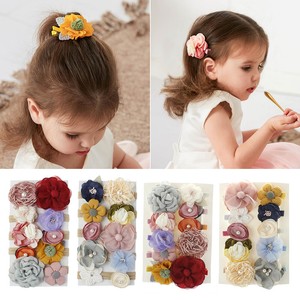 18pcs=9pair Baby Girls kids Hair Elastic Band accessories Hair rope Party Gift