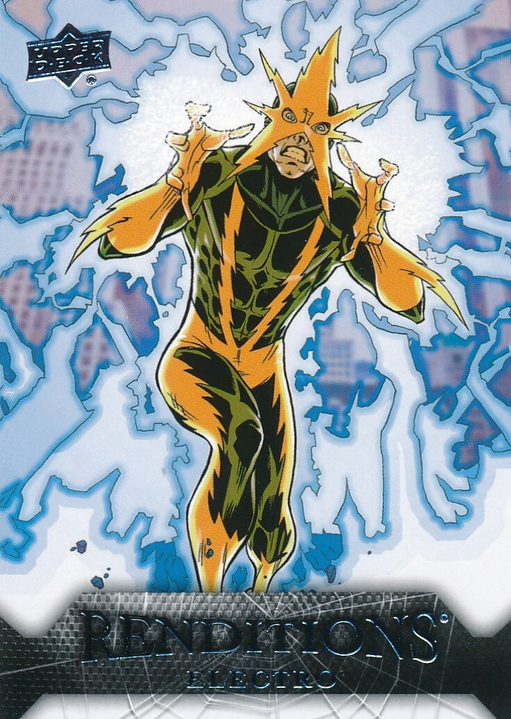 #6 ELECTRO 2024 Upper Deck Marvel Renditions Spider-Man
