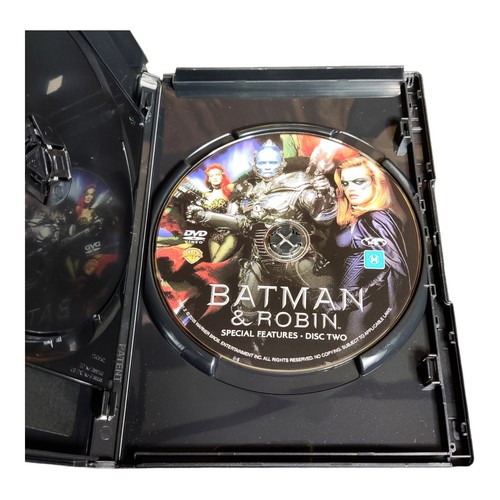 Batman & Robin DVD Two-Disc Special Edition Arnold Schwarzenegger George Clooney - Picture 4 of 4