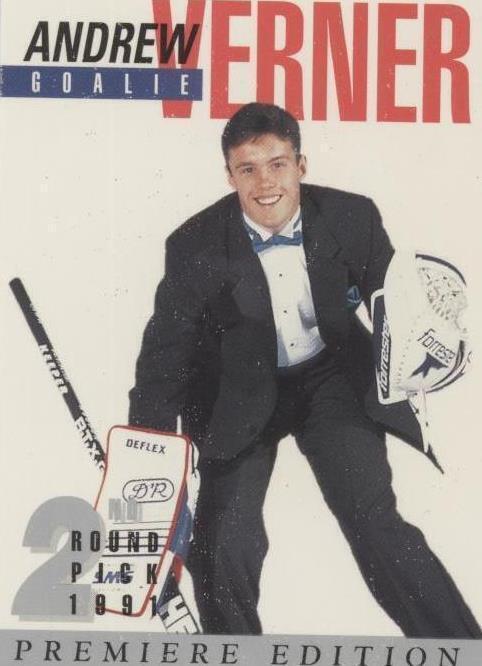 1991 Arena Draft Tuxedo Exclusive Premiere Edition - Andrew Verner #25 - 1 of 1