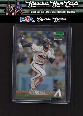 2022 Stadium Club Chrome 383 Alek Thomas Green Refractor /99 | eBay