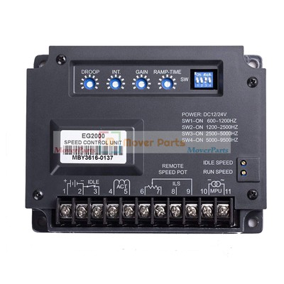 EG2000 Electronic Engine Speed Governor Controller Generator Controller Panel #W