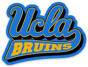 UCLA Bruins word logo type Die-Cut MAGNET | eBay