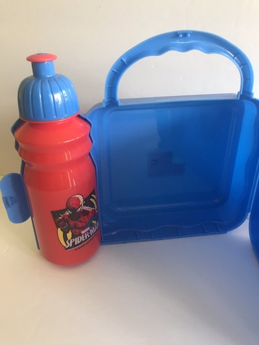MARVEL SPIDER MAN LUNCHBOX / Drink COMBO SET by ZAK -NEW - Picture 8 of 12