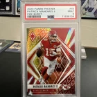 Patrick Mahomes II 2020 Panini Phoenix Fire Burst PSA 9 MINT Kansas City Chiefs