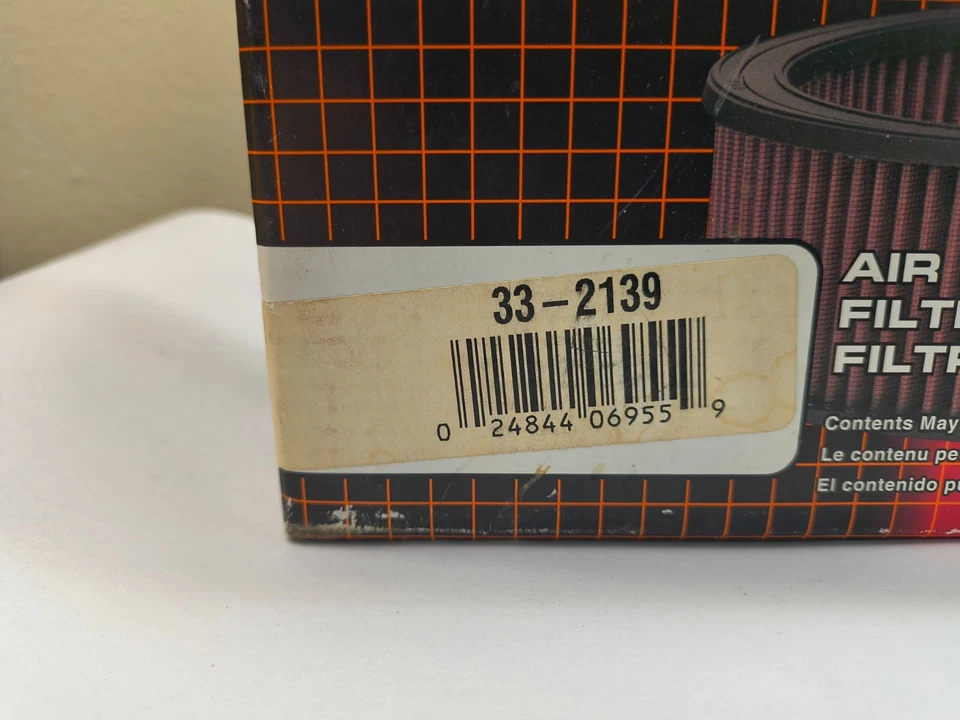 Filtro de aire deportivo K&N 33-2139 Jeep Grand Cherokee 1999-2005 Grand Cherokee II Foto 2 de 4