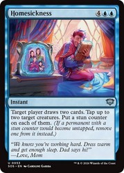 Homesickness (Foil) #53 - Strixhaven: School of Mages - MTG Uncommon Instant