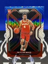 2020-21 Panini Prizm Skyler Mays (RC) #255 Red White Blue Prizm Hawks