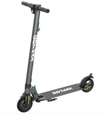Gotrax GT-G2PLUS-BLACK G2 PLUS Foldable Electric Scooter with 6" Solid Tires,