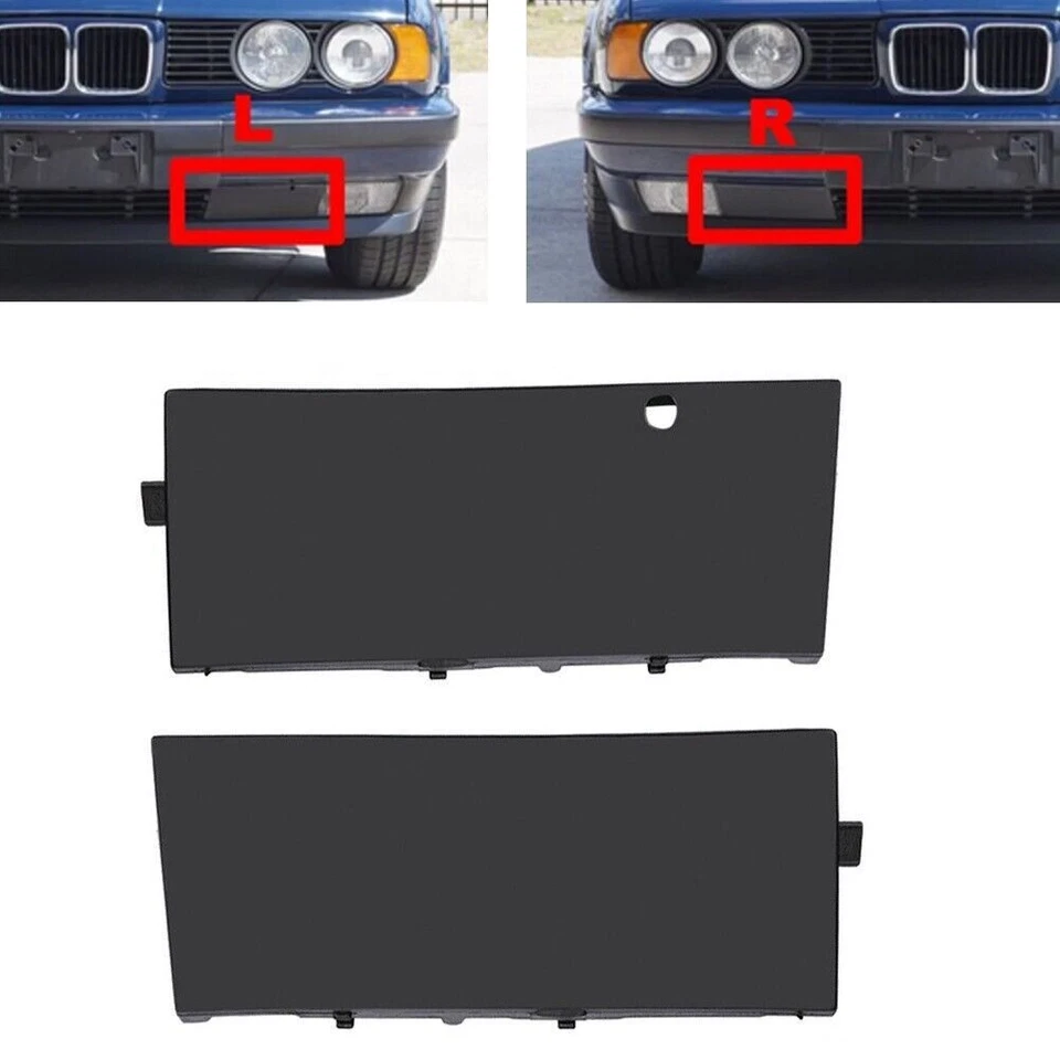 Для 1989-1995 BMW 5 Ser E34 530i 540i 535i передняя пара бампер буксировка глаз крюк чехол - Изображение 2 из 4