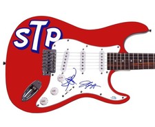 Stone Temple Pilots Signed Autographed Custom Graphics Guitar ACOA