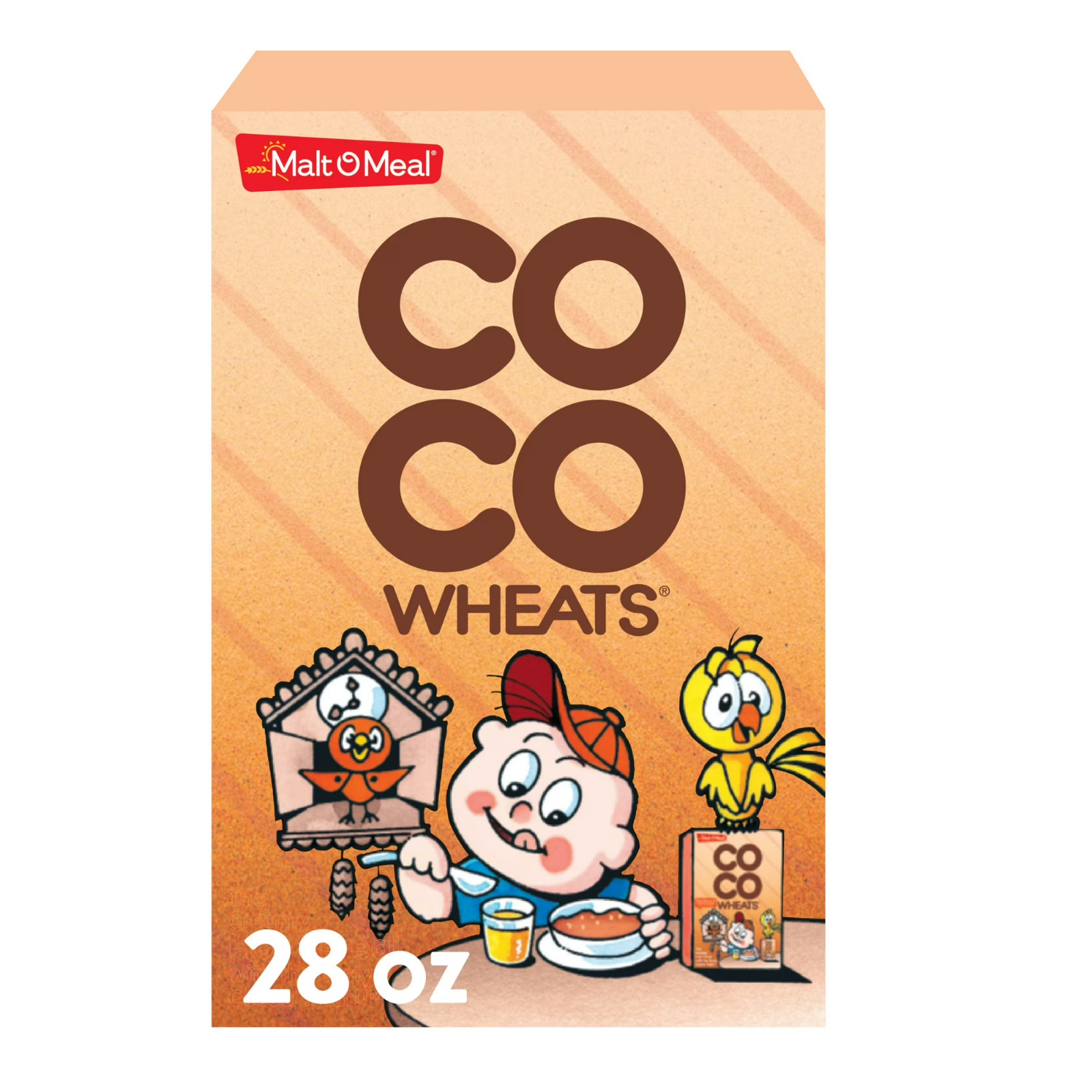 Malt-O-Meal Coco Wheats Breakfast Cereal, Quick Cooking, Kosher, 28 Ounce...