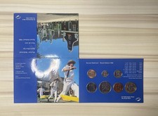Netherlands Holland 1998 6 Coins + Bimetallic Holland Medal Mint Set 2,500 Sets