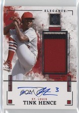 2025 Panini Impeccable Elegance Jersey Auto 83/99 Tink Hence #EJA-TH Auto 0uq0