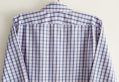 NORDSTROM Big Boys Langarmhemd blau kariert Button Down - Bild 8 von 9