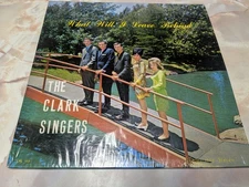 The Clark Singers - What Will I Leave Behind LP Gospel Benson Sound Southern IL
