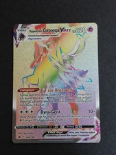 Pokemon Rappenreiter-Coronospa Vmax 204/198 Rainbow Schaurige Herrschaft Deutsch