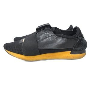 Balenciaga Lace Runner Low Cut Sneakers Men 285cm Black AB Used thumbnail 9