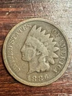 New Listing1886 Type II / Type 2 Indian Head Cent 1c Penny