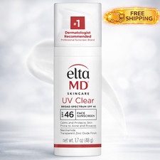 EltaMD UV Clear SPF 46 Face Sunscreen 1.7 oz Acne Rosacea