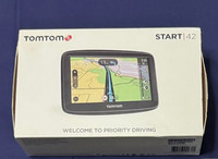 TomTom Start 42 Car Sat Nav With UK Lifetime Maps Route recording