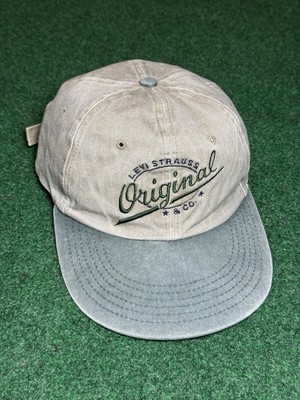 Vintage 90s Levi s Levi Strauss Retro Faded Strapback Cap Hat 
