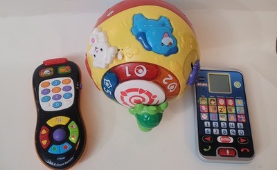  vTech Toys Lot Wiggle & Crawl, Click & Count, Call & Chat