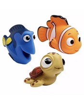 Baby Bath Squirt Toys Finding Nemo 3 Pcs Compact Size Easy Grip Nemo Dory Turtle
