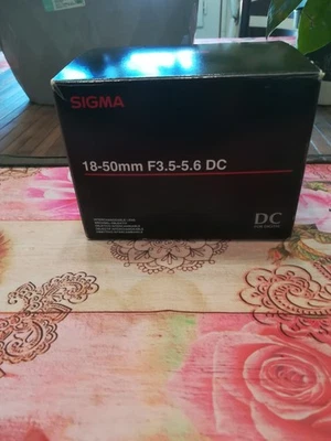 Sigma 18-50mm F3.5-5.6 DC - pour Sony D. Neuf Boite Ouverte pour les photos - Photo 1/4