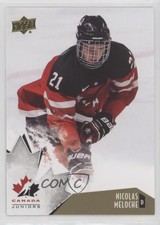 2015 Upper Deck Team Canada Juniors Gold Nicolas Meloche #6 2d8