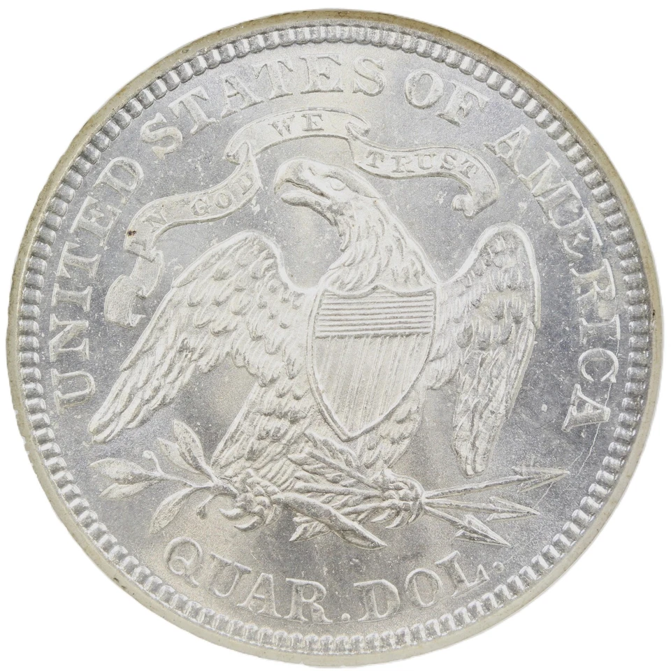 1876 25C NGC/CAC MS66 - Liberty Seated Quarter - Image 4 of 4