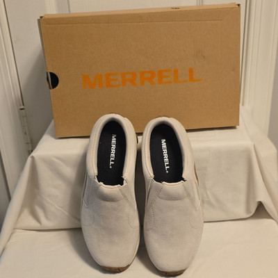 Merrell Jungle Slide Women's Slip-On Leather Birch 5 M -J003972