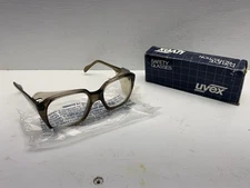NEW Vintage UVEX Safety Glasses Side And Top Shields 5 3/4 Made In USA 1980s