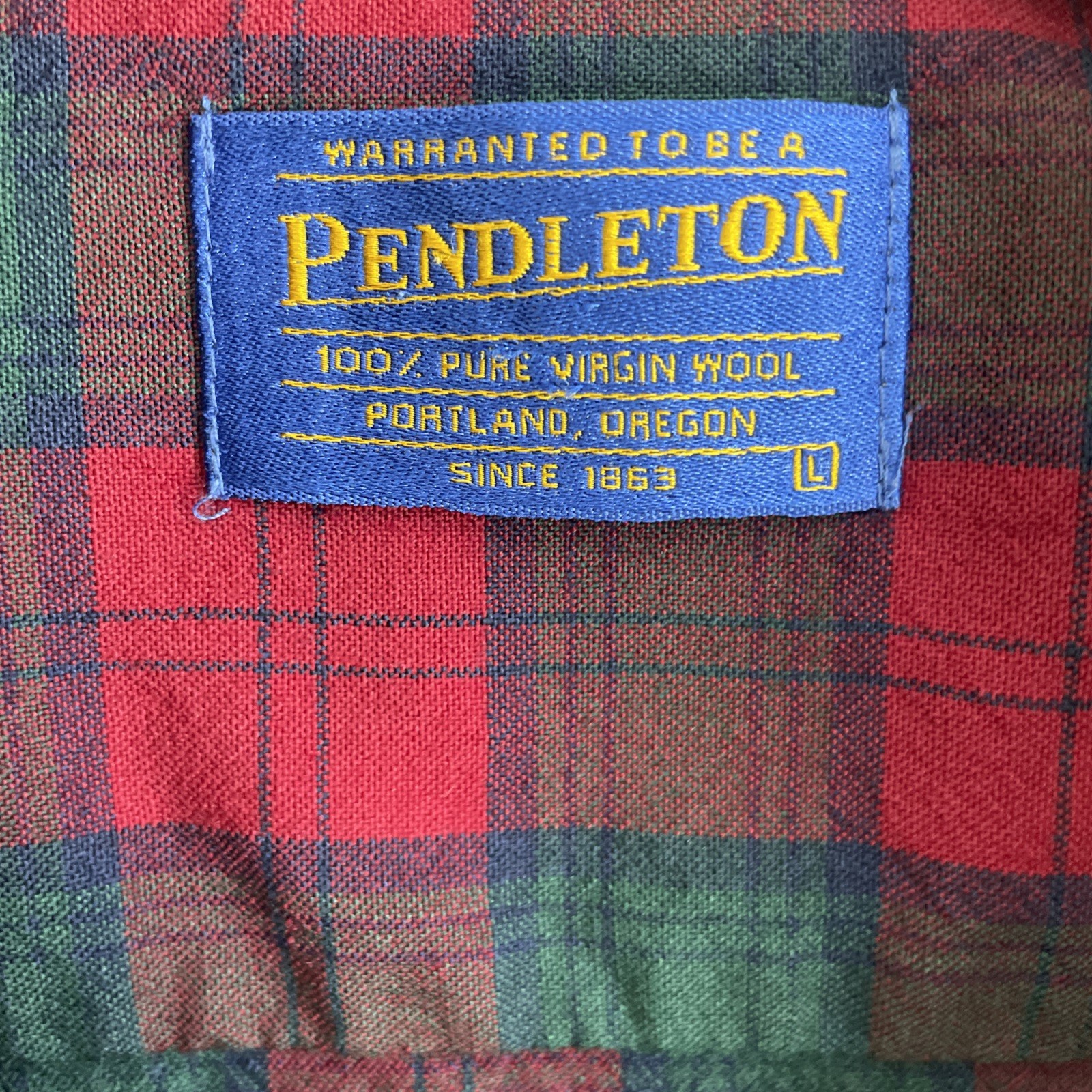Vintage Pendleton Wool Fireside Button Up Shirt S… - image 3