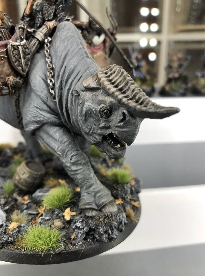 Warhammer Lotr Mesbg Gran Bestia de Gorgoroth Pro Pintado - resina/finecast Foto 3 de 4