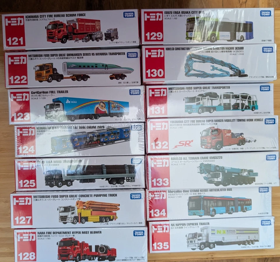 TAKARA TOMY TOMICA Long Type #121-150 Diecast Model Toy Select Models USA Seller - Image 2 of 4