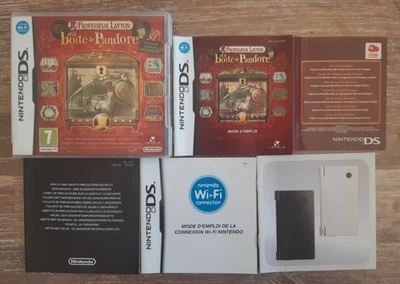 Boîte Vide + Manuel - SANS JEU - DS - Professeur Layton et la Boîte de Pandore - Photo 1/4