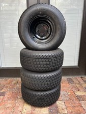 Set Of 4 - Kruizer Le 205 65 10 Golf Cart Oem Tires Wheels - 80 Tread Set Of 4 - Kruizer Le 205 65 10 Golf Cart Oem Tires Wheels - 80 Tread