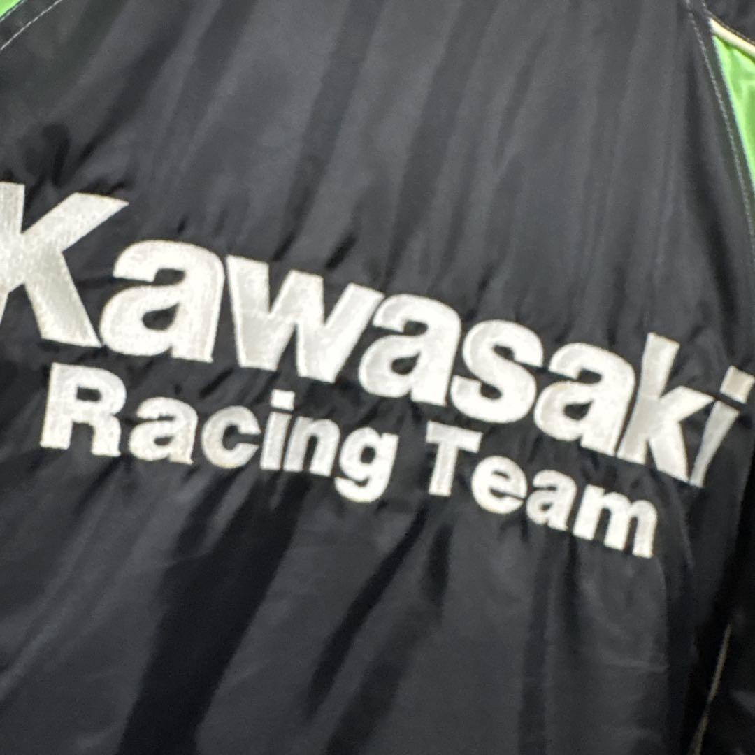 Kawasaki レーシングジャケット 中綿ナイロンジャケット　taichi L Kawasaki Racing Jacket Padded Nylon Jacket RS Taichi Size L