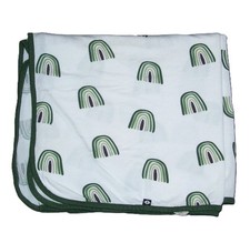 Kyte Baby Hunter Rainbow Swaddle Blanket Green 46x46"