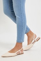 Dorothy Perkins Beige Ballet Pumps Womens Daywear Flats