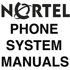 HUGE NORSTAR NORTEL MANUALS Phone SYSTEM Setup Install MANUAL Maintenance DVD