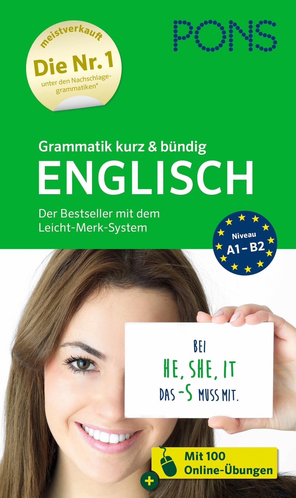 Thumbnail - Pons Grammatik Kurz & Bündig Englisch - - 9783125620735
