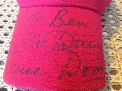 Vince Dooley Autogramm Go Dawgs! Georgia Mütze - Bild 2 von 7