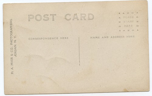 RPPC NY Freeville Junction House Tompkins County - Imagen 2 de 2