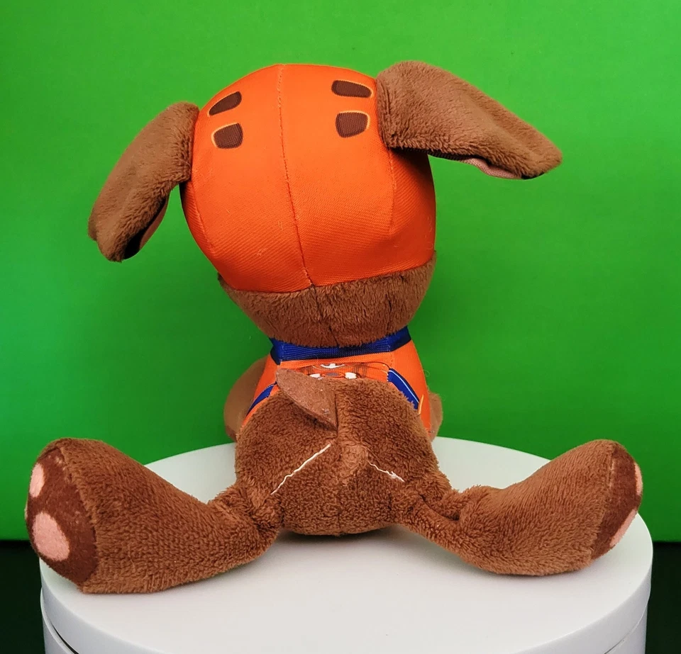 Paw Patrol ZUMA 6" Peluche Perro Naranja Marrón Spin Master Juguete de Peluche Foto 3 de 4
