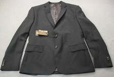 Roberto Cavalli Made Italy Men Navy Blue 100 Wool Sportcoat Blazer NWT 52  42
