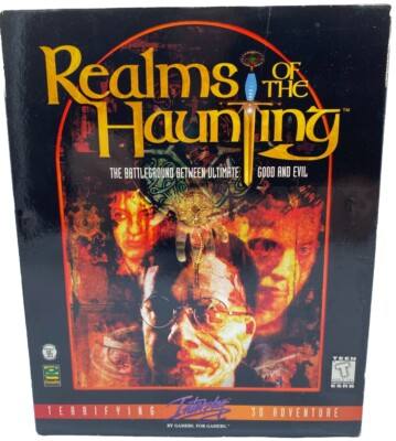 Realms of the Haunting Big Box PC Game Cd Rom Complete in Box Interplay Teen
