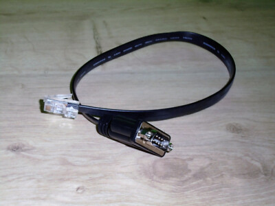   POSIFLEX RJ50 10-PIN AUF RS232 DB9 STECKER 9'' SERIELL KABEL ADAPTER 21863233801